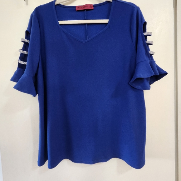 EUC Love Scarlett Petite XL top - Picture 2 of 8